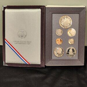 1989-S US Mint Prestige Proof Coin Set with COA and Box